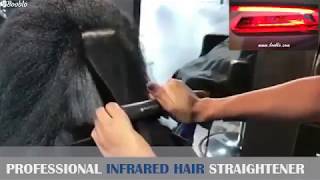 Professional Hair Straightener STEAMINFRARED [upl. by Alyahc600]