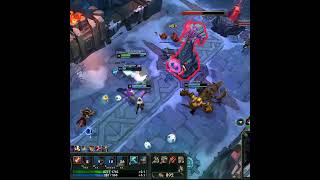 Tristana ARAM Domination Rampage amp Heroic Save  League of Legends Shorts [upl. by Salchunas115]