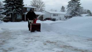 MOTOMOWER SNOW SHARK II SNOWBLOWER [upl. by Darmit]