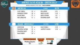 ACC2425  Aintree 4 v Kealba  Green Gully [upl. by Otilesoj]