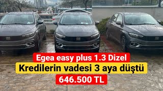 2023 Fİat Egea Easy Plus 13 Multijet  Sıfır Araçlar Geliyor [upl. by Emilie479]