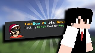 TimeDeo 2K Revamp 16x  texture pack PVP mcpe 119 [upl. by Treve52]