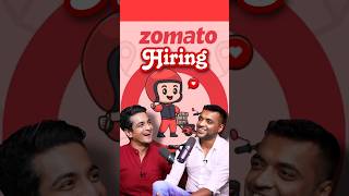 Zomato hiring 😁 trending youtubeshorts sharktankindia zomato [upl. by Doro]