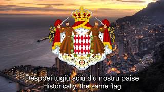 National Anthem of Monaco  Hymne Monégasque [upl. by Ok]