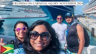 CRUISING ON CARNIVAL GLORY NOVEMBER 2024 [upl. by Ushijima]