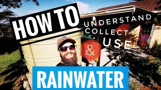 Harvesting rainwater SOUTH AFRICA  HOW TO [upl. by Annia459]