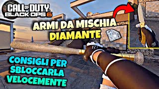 ARMI da MISCHIA DIAMANTE Ecco come farle velocemente Gameplay CoD BO6 [upl. by Adyeren525]