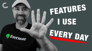 5 Evernote features I use every day [upl. by Ellednahs]