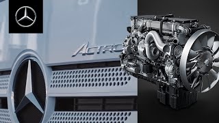 Actros F New OM 471 engine  MercedesBenz Trucks [upl. by Vil]