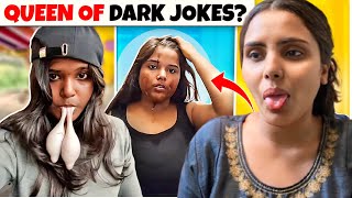 Sejal Exx The Queen of dark jokes 🤮 MOST Disgusting 🤢🤮girl on internet [upl. by Aneleiram]