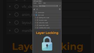 Maya USD Introduces Layer Locking 3d mayamodeling maya3danimation tutorial maya [upl. by Maxwell365]