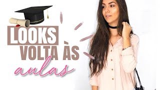 VOLTA ÀS AULAS  NÃO SEI QUE ROUPA USAR  Michelle Garcia [upl. by Odlawso]