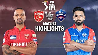 Delhi Vs Punjab  Dc Vs Pbks 2024 Highlights  Tata ipl 2024 Highlights  Match 2  Pbks Vs Dc [upl. by Krissy]