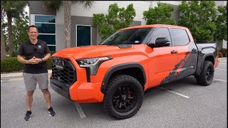 Is the 2023 Toyota Tundra TRD PRO a BETTER truck than a Ford Raptor [upl. by Gabor715]