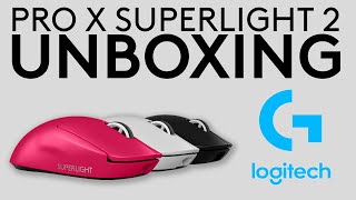 Logitech G PRO X Superlight 2 LIGHTSPEED Wireless UNBOXING [upl. by Igenia]