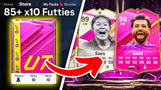 85 x10 FUTTIES PACKS amp PICKS 🥳 FC 24 Ultimate Team [upl. by Nolasba]