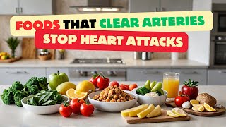 Foods that CLEAR Arteries amp PREVENT Heart Attacks 2024 [upl. by Stranger]