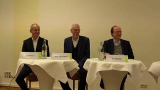 Podiumsdiskussion zum Impulsvortrag quotGrüner Wasserstoff aus deutscher Windenergiequot [upl. by Elvis122]