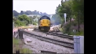 Class 37s D6700 37215 37029 Blackwell summit 1992 [upl. by Lyndes]