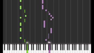 How to play Street Fighter II Zangief Theme Synthesia [upl. by Eiramadnil]