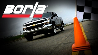 Borla Exhaust for the 201420182019 LD Chevrolet Silverado 53L Exhaust System Sounds [upl. by Llereg751]