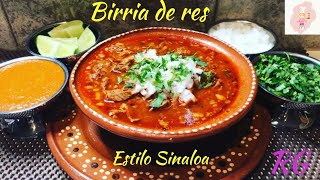 Birria de res estilo Sinaloa 💯 [upl. by Achilles]