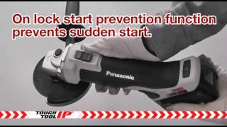 ENNEW Panasonic EY46A2 Cordless Angle Grinder [upl. by Llednahs650]