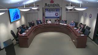 Rosedale USD Board Meeting 10082024 [upl. by Kinna898]