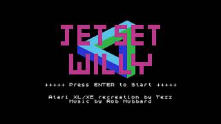 Jet Set Willy 2019 Atari XLXE [upl. by Atinrahs]