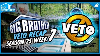 BB25 Ep 21 Veto Recap September 20  Big Brother 25 [upl. by Ertemed]