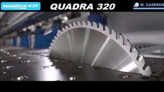 Seccionadora Horizontal CNC Marzica Quadra 320 [upl. by Ahsercul]