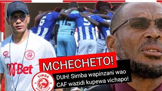 MBWADUKE Duh Simba wapinzani wao CAF wazidi kula vichapo Hofu yatanda kabla game yao na Mnyama [upl. by Enymzaj]