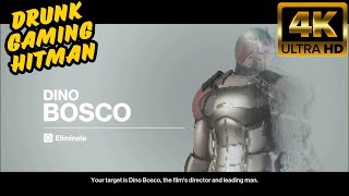 🍺EASIEST MISSION EVER🍺 HITMAN 2018  DINO BOSCO  4K GAMEPLAY [upl. by Rodmun811]