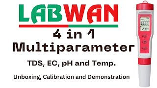 Digital 4 In 1 PHTDSECTEMP Multiparameter [upl. by Severen155]