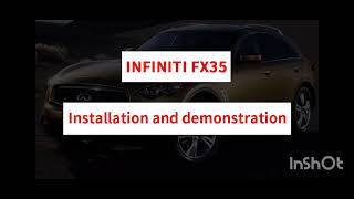 Infiniti Qx70 Fx35 Fx37 Power folding mirror with key fob mod in detail [upl. by Avad]