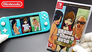 GTA  unboxing and gameplay  the trilogy  Nintendo switch [upl. by Cordelia283]