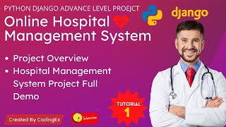 Hospital Management System Project Using Python Django  Project Overview and Demo [upl. by Attela]