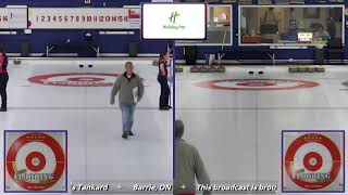 Tyler MacTavish vs Aaron Genjaga  Draw 10  Stu Sells U18 Curling Tankard [upl. by Nede720]