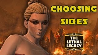 Legacy Sith Warrior Story  Choosing Sides  Chapter 3 Beginning  SWTOR [upl. by Athalla522]