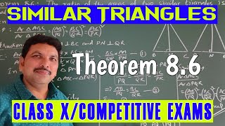 Class XSIMILAR TRIANGLESTHEOREM 86 [upl. by Adnyc]