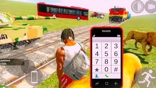 tanker vs train fight gameplay video all cheat code video indian bikes driving 3d [upl. by Haywood]