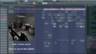 how i made quotsaviorquot how to sound like pitfall tutorial [upl. by Ahsenra789]