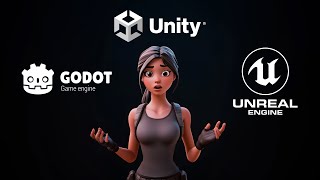 Unity Unreal or Godot 🤔 unity unrealengine godot [upl. by Knutson371]