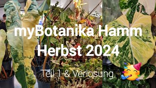 myBotanika Hamm Herbst 2024 🌱  Teil 1 amp Verlosung 🥳 [upl. by Ahsirk146]