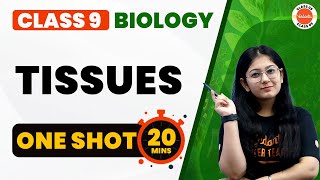 Tissues Class 9 One Shot Revision in 20 Mins  NCERT Class 9th Science Biology  CBSE 2024 [upl. by Tanah]