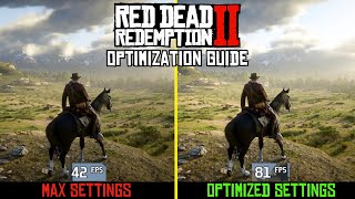 Red Dead Redemption 2  OPTIMIZATION GUIDE  Every Graphics Setting Tested  Best Settings [upl. by Nosyrb993]