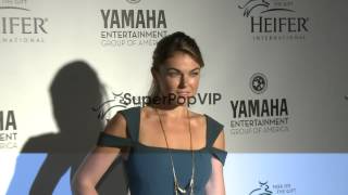 Serinda Swan at Heifer Internationals Beyond Hunger A P [upl. by Burchett]