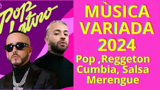 MIX MUSICA VARIADA 2024 ✨LO MÁS ACTUAL  POP REGGAETON CUMBIA SALSA MERENGUE ✨Studio Red Music [upl. by Assadah]