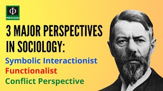 Three Major Perspectives in Sociology Symbolic Interactionist Functionalist and Conflict Perspective [upl. by Yates51]