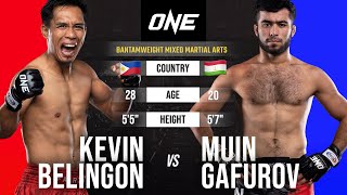 Kevin Belingon 🇵🇭 vs Muin Gafurov 🇹🇯  From The Archives [upl. by Thomasa]